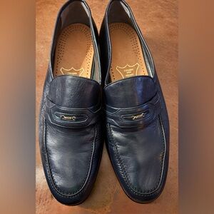 Bally Men’s Leather Horsebit Loafers – Black – Size 8E